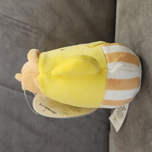 1/$6 or 2/$10 NWT Squishmallows - Hello Kitty Pompompurin Clip-On Keychain Plush - Picture 5 of 8